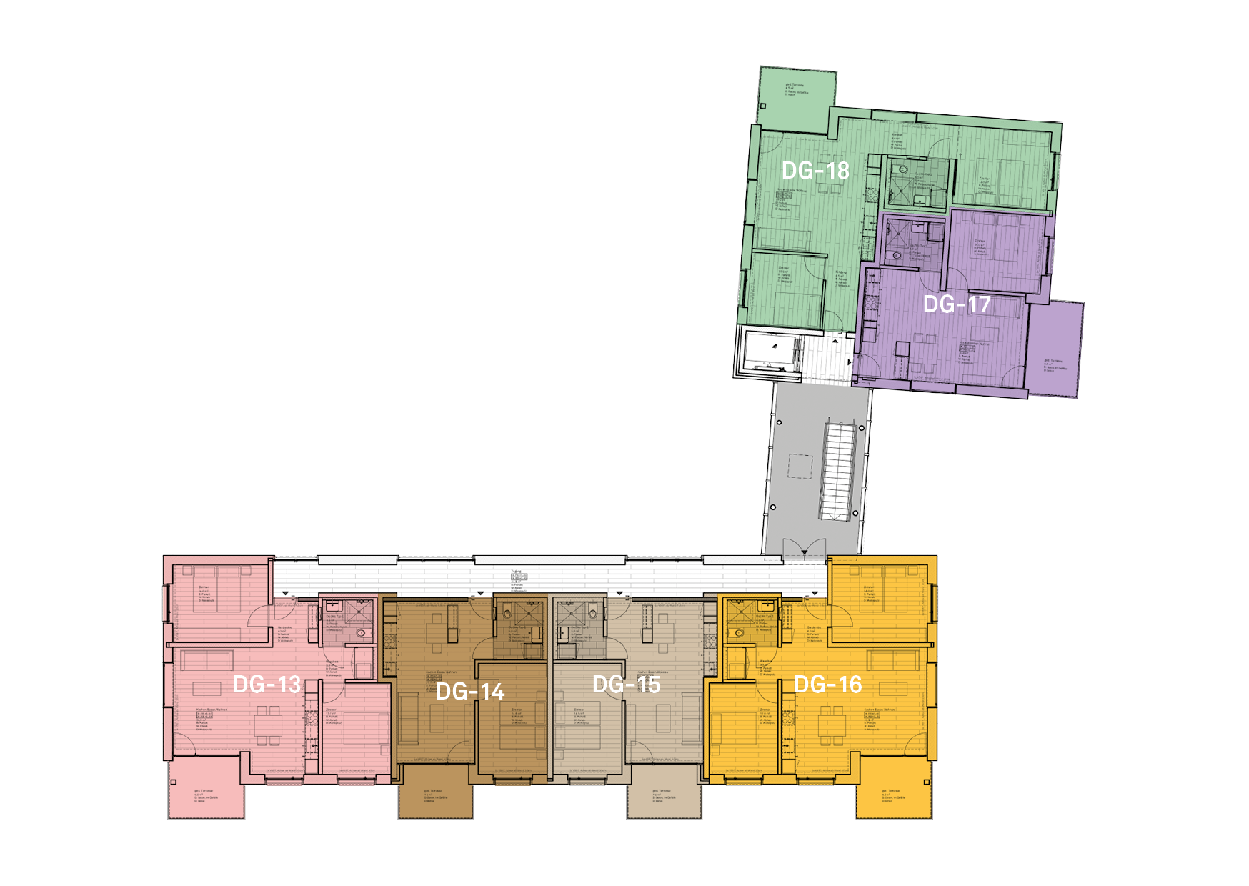 Grundrissplan DG